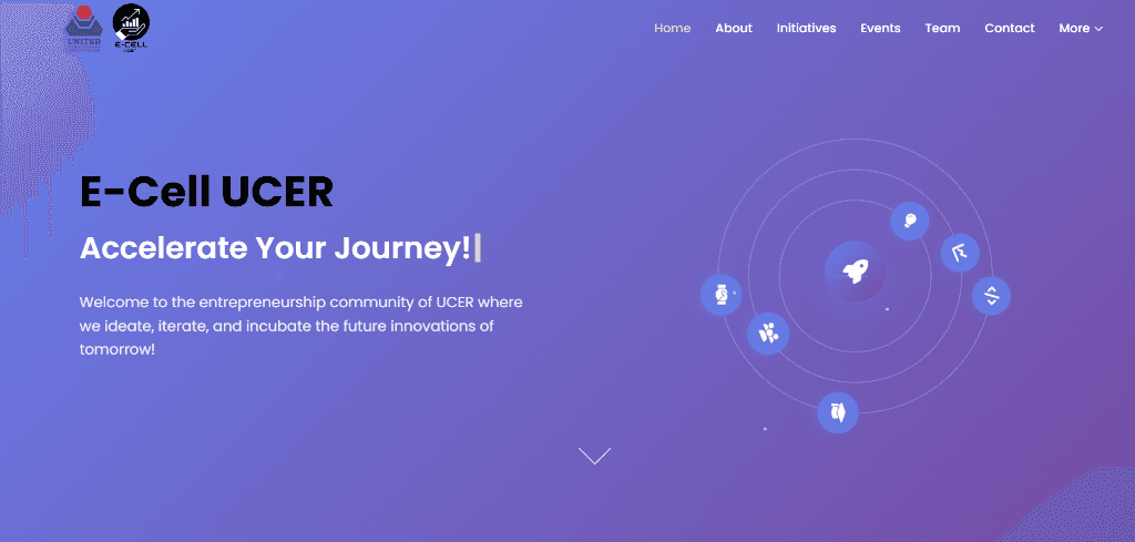 E-Cell UCER Website